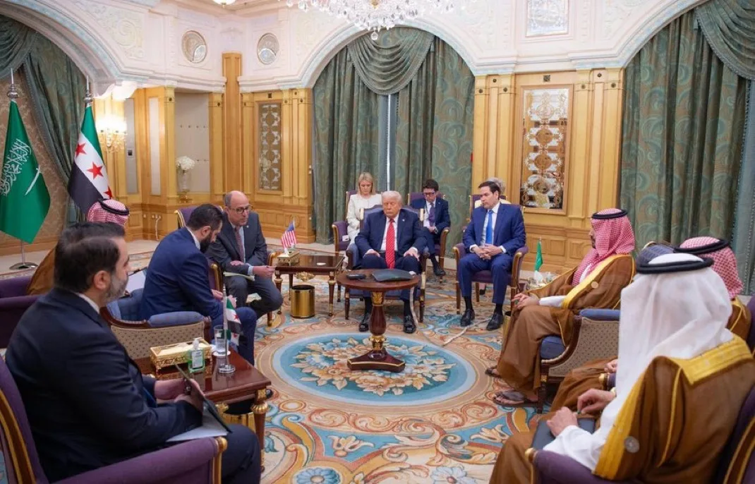 Historic Meeting: President Trump’s Discussion with Syrian President in Riyadh